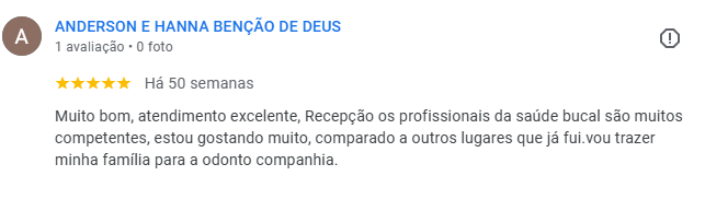 Depoimento de paciente da Bahia Odonto